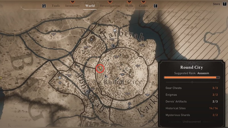 Как найти артефакты дервишей в Assassin’s Creed Mirage