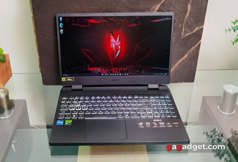 Обзор Acer Nitro 5 AN515-58: доступный игровой ноутбук с GeForce RTX 4050