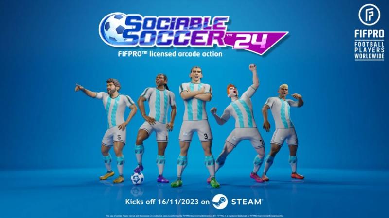 Футбольный симулятор Sociable Soccer 24 выйдет 16 ноября