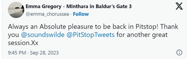 Исполнительница роли Минтары в Baldur’s Gate 3 вернулась в студию — есть надежда на новый контент