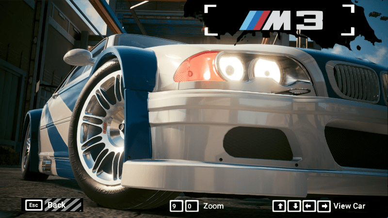 Моддер добавил BMW M3 GTR из NFS Most Wanted в Cyberpunk 2077