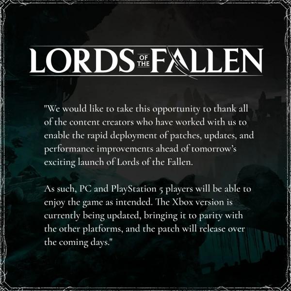 Разработчики Lords of the Fallen все еще работают над версией для Xbox