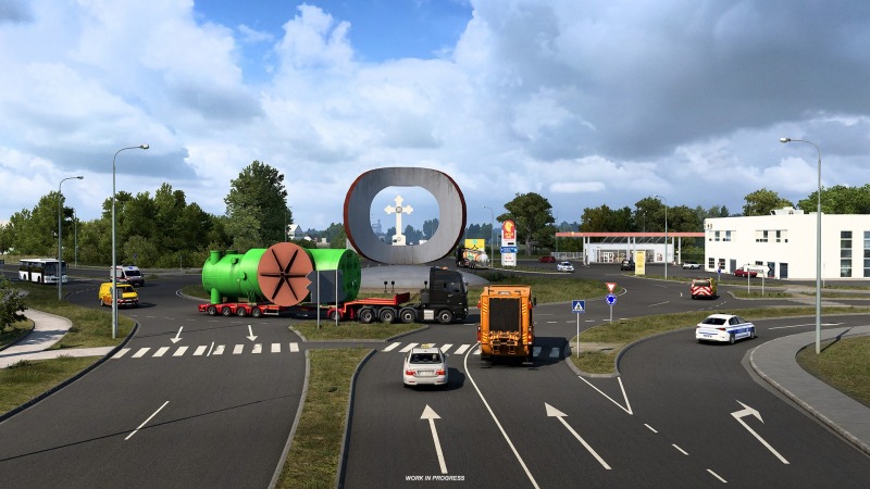 Новые специальные транспортные маршруты появятся в DLC Western Balkans для Euro Truck Simulator 2