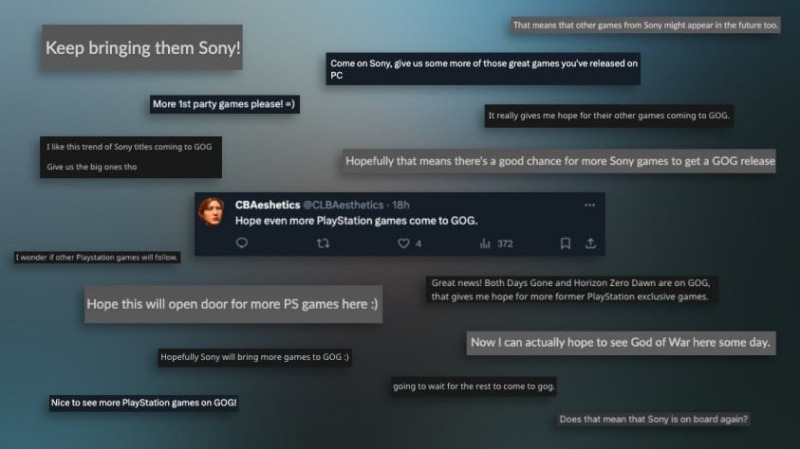 GOG намекнула на расширение каталога игр от Sony