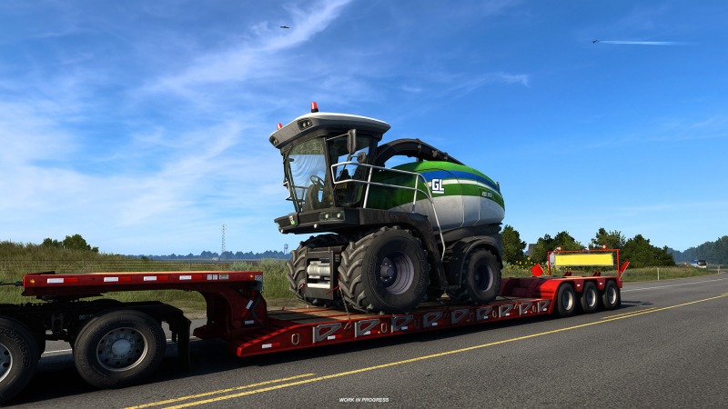 Анонсировано DLC Farm Machinery для American Truck Simulator