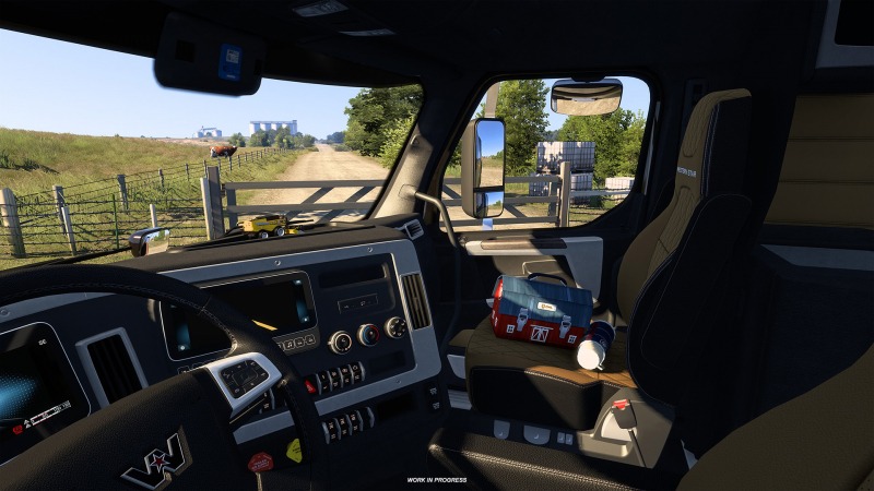 Анонсировано DLC Farm Machinery для American Truck Simulator