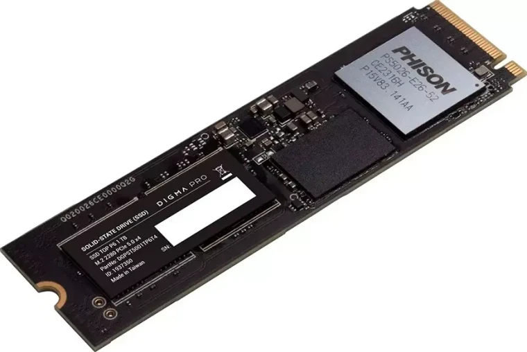 DIGMA PRO Top P6 — новая серия высокоскоростных SSD-накопителей PCIe 5.0