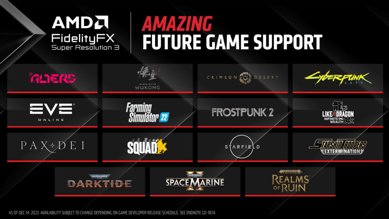AMD выпускает полный исходный код FSR 3 для DX12 и Unreal Engine 5, упрощая интеграцию игр для разработчиков