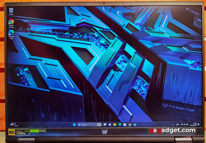 Обзор Acer Predator Helios 16
