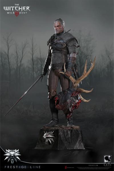 PureArts представила статую Геральта из The Witcher 3: Wild Hunt в масштабе 1 к 2