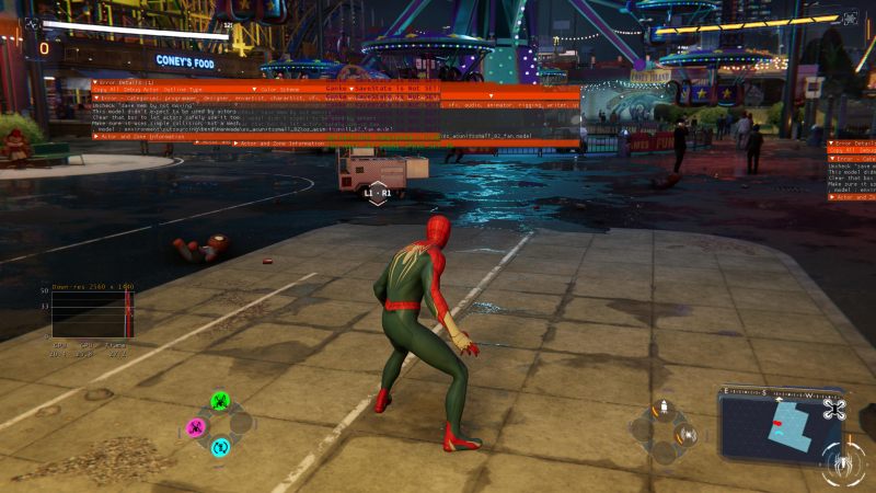 В сети появились скриншоты ранней версии Marvel’s Spider-Man 2 для ПК