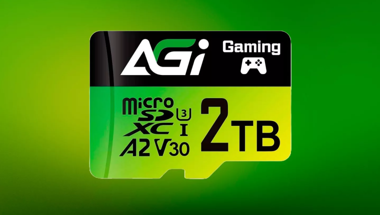 AGI выпускает первую на рынке microSD-карту ёмкостью 2 ТБ