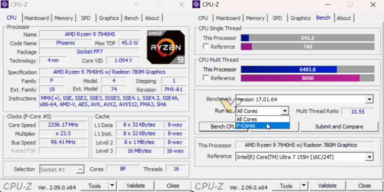 Утилита CPU-Z получает обновленную версию 2.09