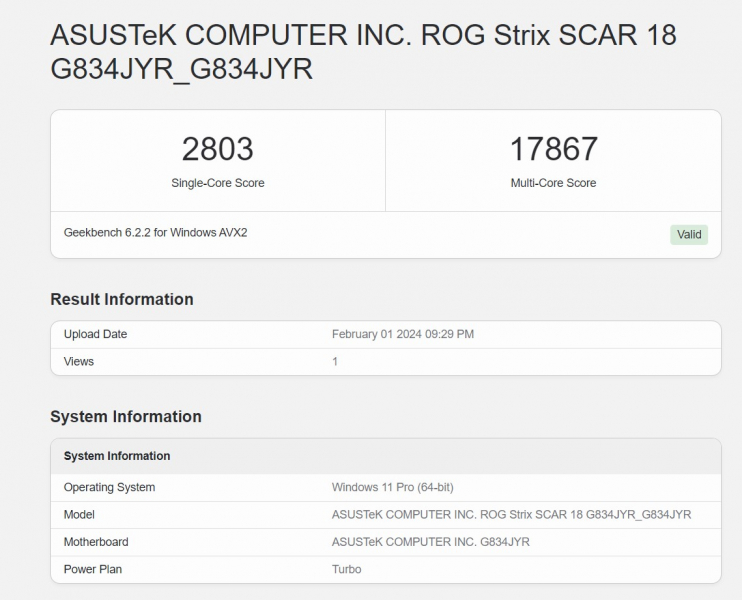 Обзор ASUS ROG Strix SCAR 18 (2024)